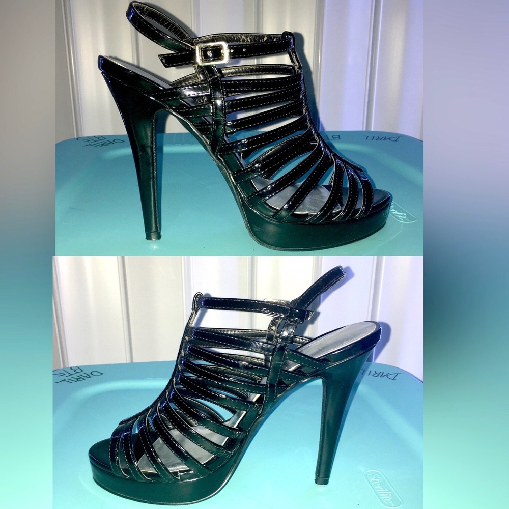☠️Ribcage Strap Heels☠️